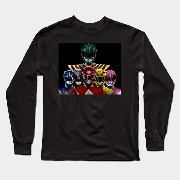 mmpr Long Sleeve T-Shirt by Ryan_Lindberg